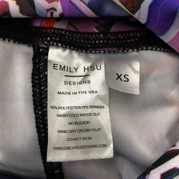 Emily Hsu Multicolor Full Length High Rise Legging - Picture 8 of 8